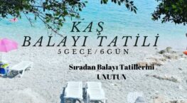 kaş balayı tatil paketi