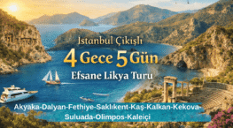 istanbul çıkışlı likya turu 4gece 5gün