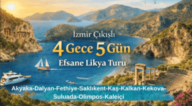 izmir çıkışlı likya turu 4gece 5gün